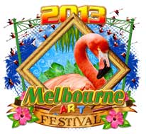 2013 Melbourne Art Festival poster